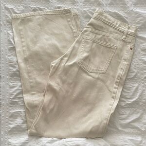 Universal Thread Relaxed Wide Leg Pants in Cream
